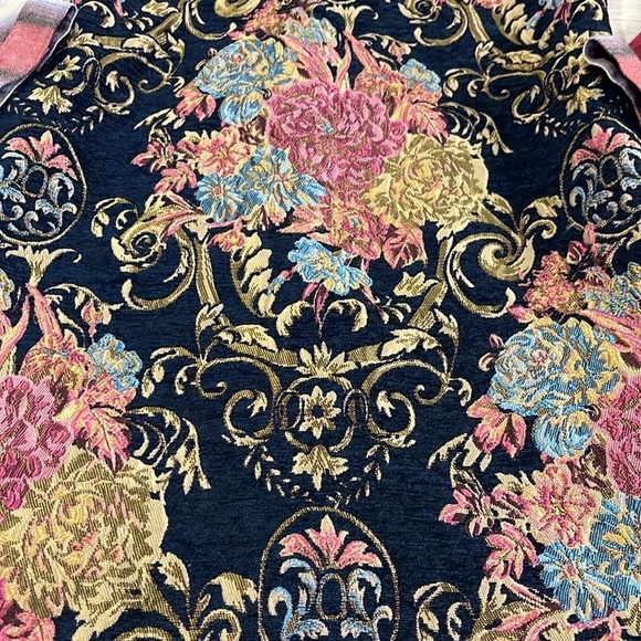 Soft Surroundings Plaid Embroidered Tunic Size XS - Picture 6 of 13